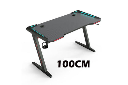 Gaming Desk Table 100CM RGB