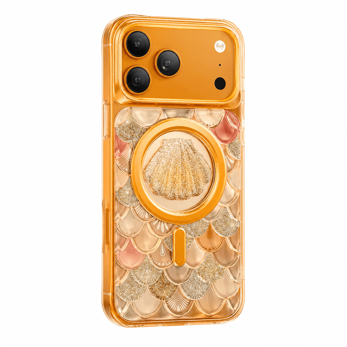 Keephone Iceland Glitter Case for iPhone 18 Pro | 3D Diamond Shell MagSafe Case