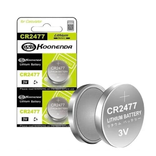 CR2477 Watch Batteries (2 Pack)