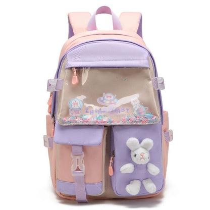 School Bag for Girls & Kids Backpack | Super Cute Bunny