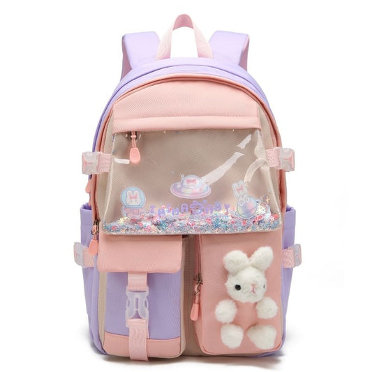 School Bag for Girls & Kids Backpack | Super Cute Bunny