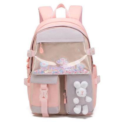 School Bag for Girls & Kids Backpack | Super Cute Bunny