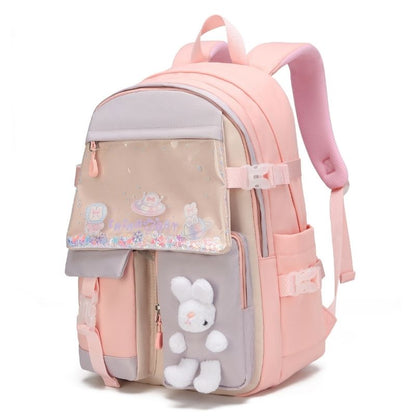 School Bag for Girls & Kids Backpack | Super Cute Bunny