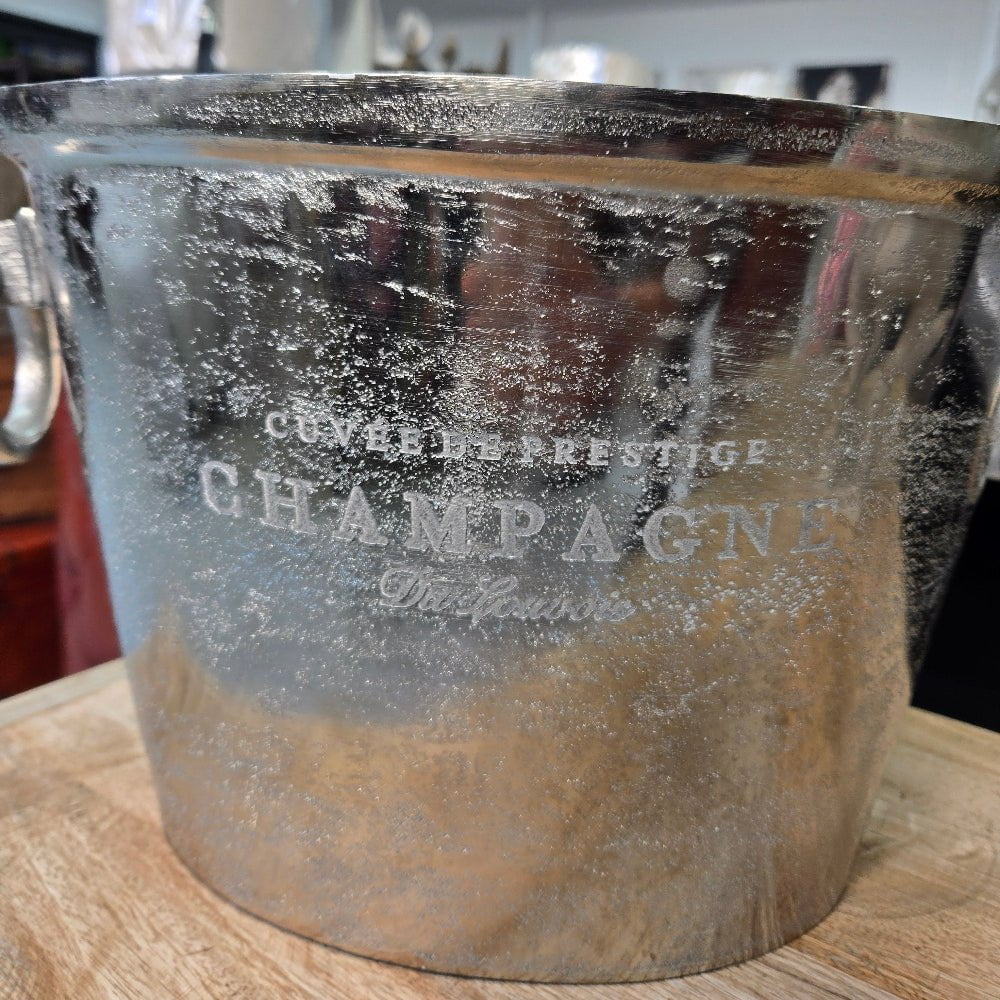 Aluminium Champagne Bucket | Wine Cooler | Champagne Bowl  at online8 furniture store Auckland