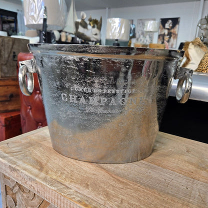 Aluminium Champagne Bucket | Wine Cooler | Champagne Bowl  at online8 furniture store Auckland