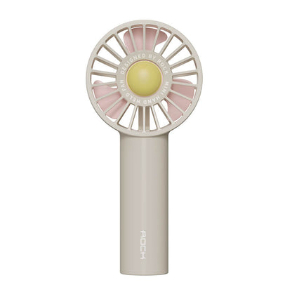 Rock Mini Portable USB Rechargeable Handheld Fan