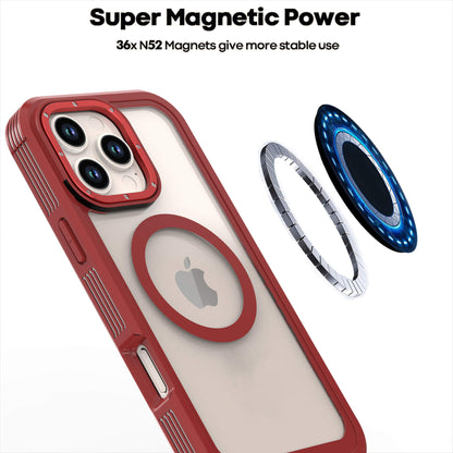 Double Layer Military Grade Protection Magnetic Compatible with iPhone 16 Pro Case