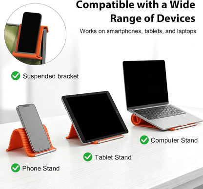 Mobie Portable Bendable Silicone Aluminum Phone Tablet Laptop Holder
