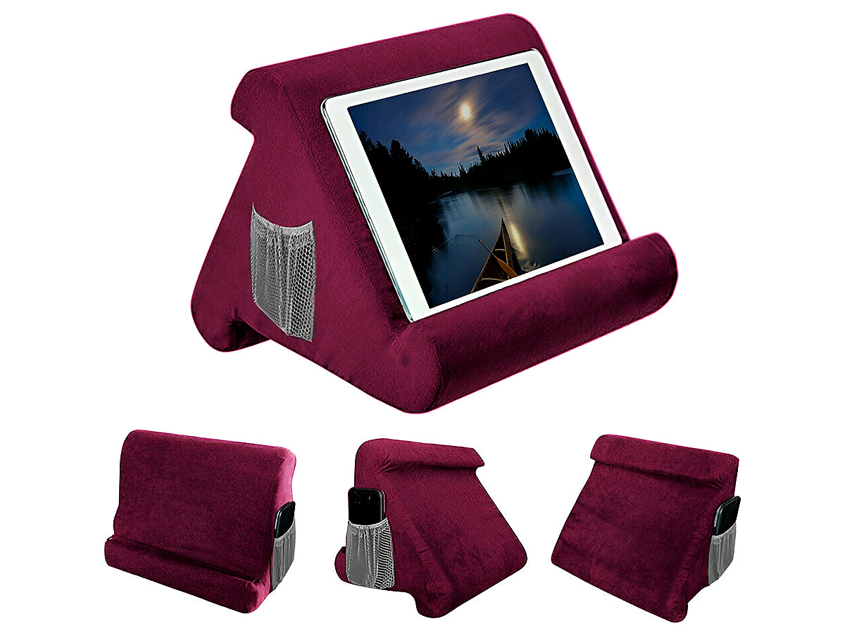 iPad Pillow Stand Flip Pillow Cushion Stand for Tablet/Magazine/iPad/Book
