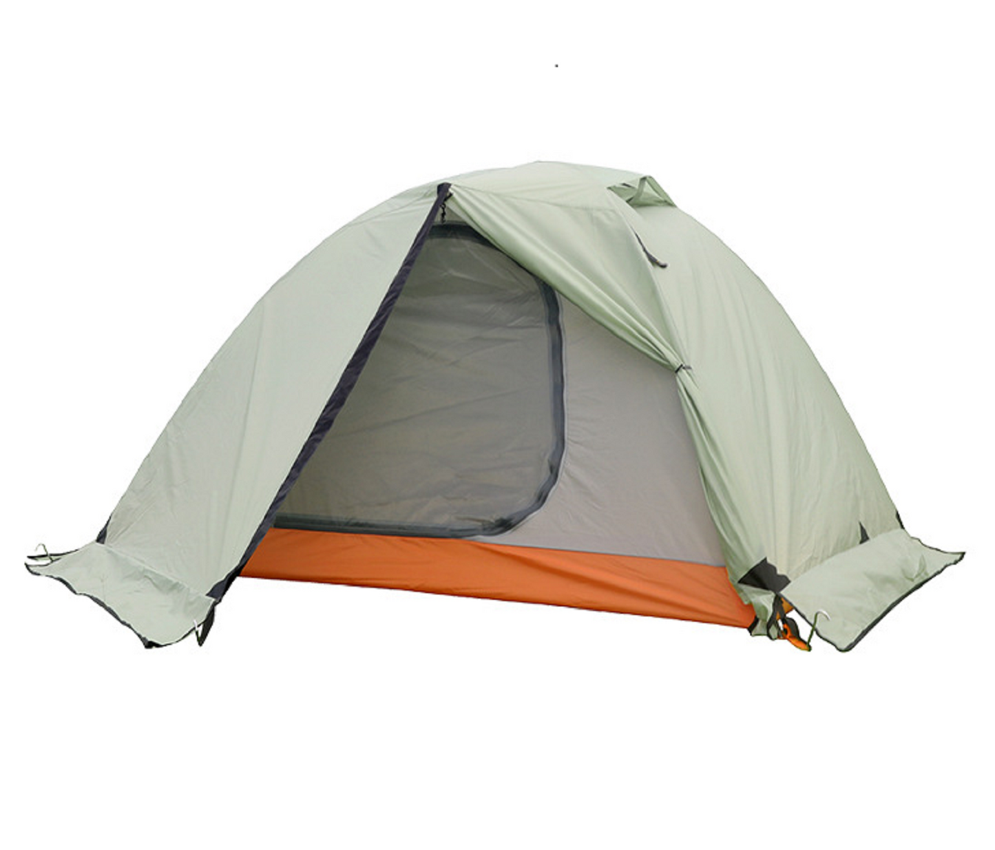 3-Person Double-Layer Four-Season Mountaineering Tent with Snow Skirt