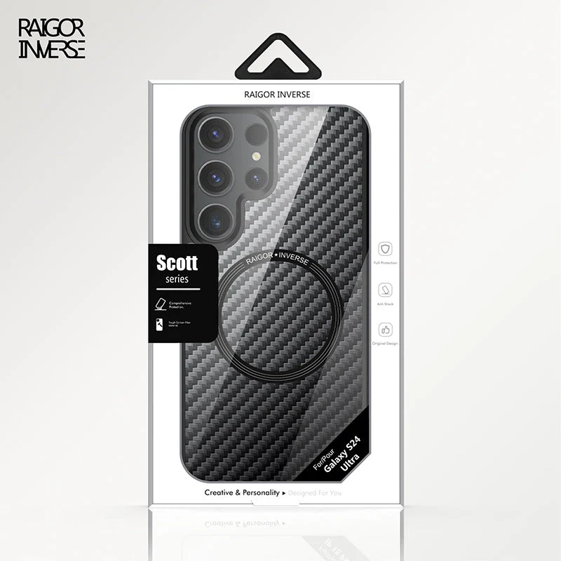Scott Plus Series Shockproof Magnetic Compatible with Samsung Galaxy S24 Plus 2024 Case