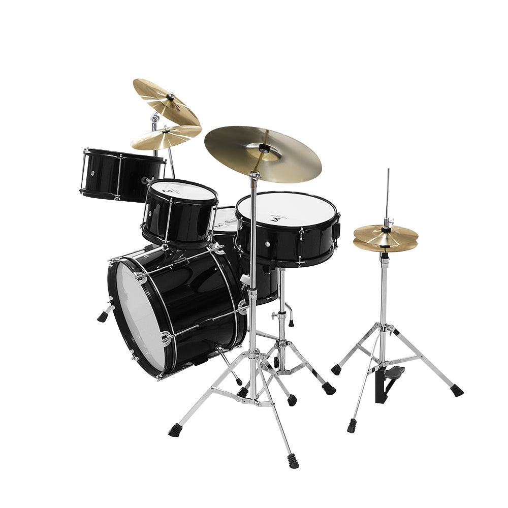 Kids Drum Kit Set Black
