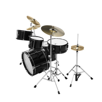 Kids Drum Kit Set Black