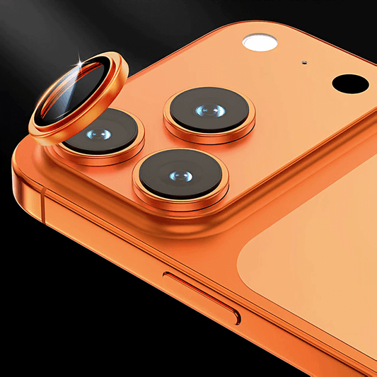 Compatible with iPhone 17 Pro 9H Multicolor Tempered Glass Individual Camera Lens Cover Protector