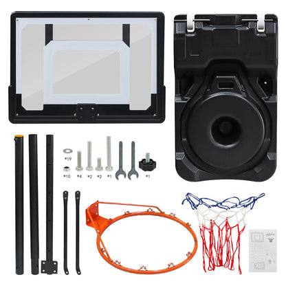 Adjustable Portable Basketball Hoop 2.5 M