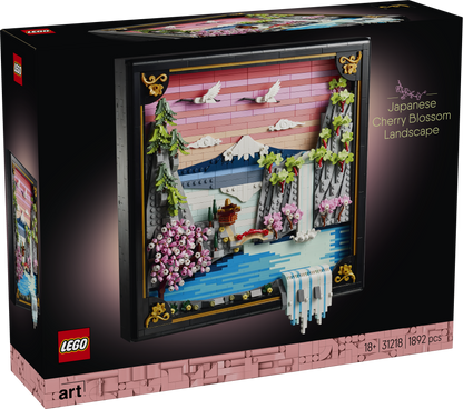 LEGO Art: Japanese Cherry Blossom Landscape (31218)