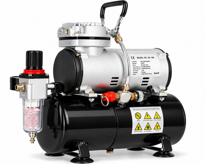 Air Brush Compressor For Spray 1/6Hp 3L
