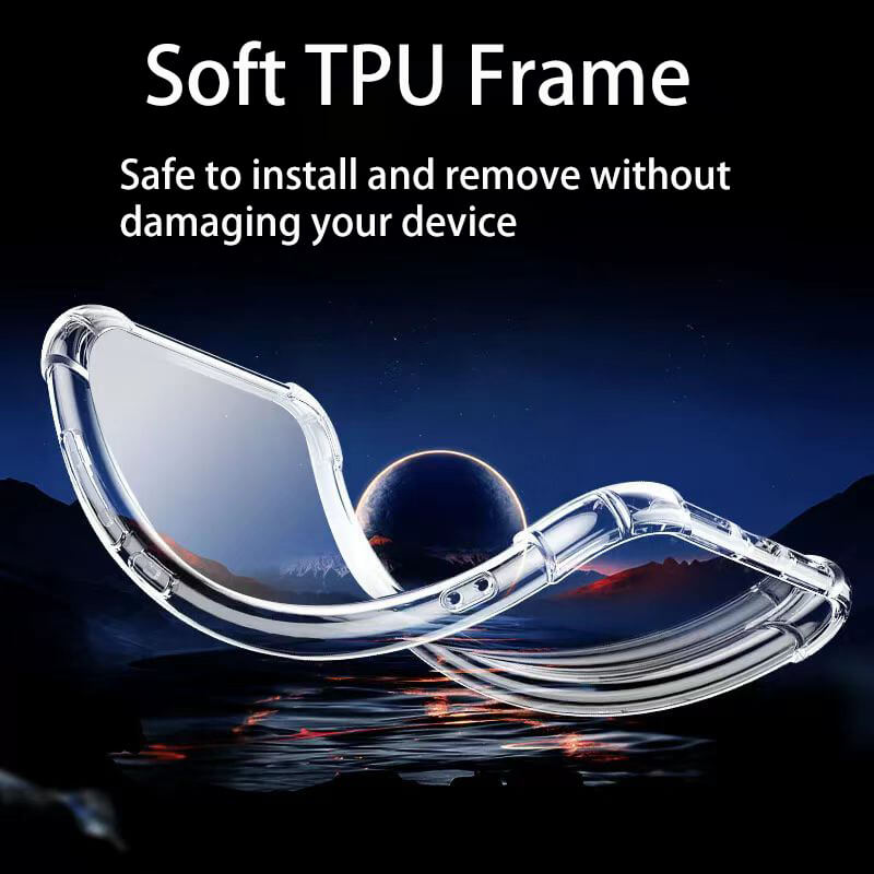 Ultra Thin Lightweight TPU Clear Compatible with OPPO A38 4G Case