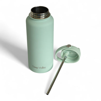 Bundle: Frosted Mint 1L Insulated Bottle + DayTrip Mini Bag