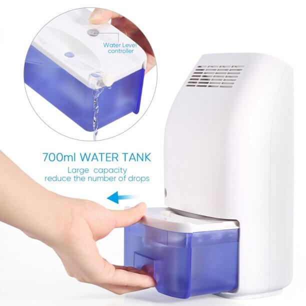 Dehumidifier 700ml Air Purifier - The Shopsite