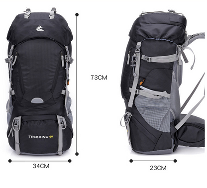 60L Camping Backpack – Ideal for Hiking, Climbing and Mountaineering ZYQS7146