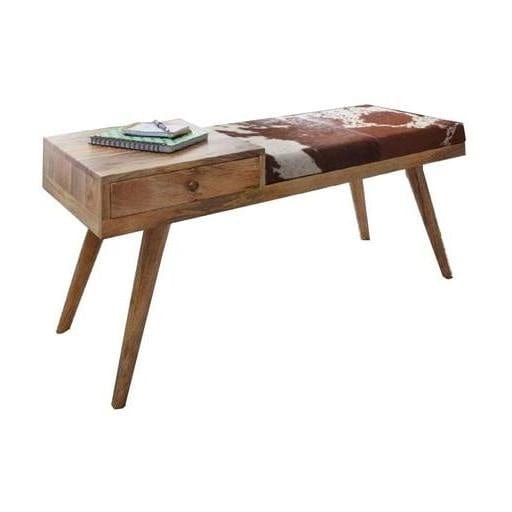 Online8 Mid Century Phone Bench | Coffee Table Desk