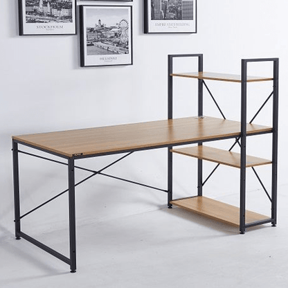 Desk with Bookcase | Home Office Desk  at online8 furniture store Auckland