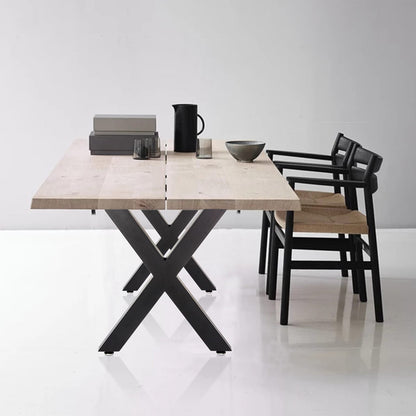 Metal Table Legs desk Bench Legs X Shape