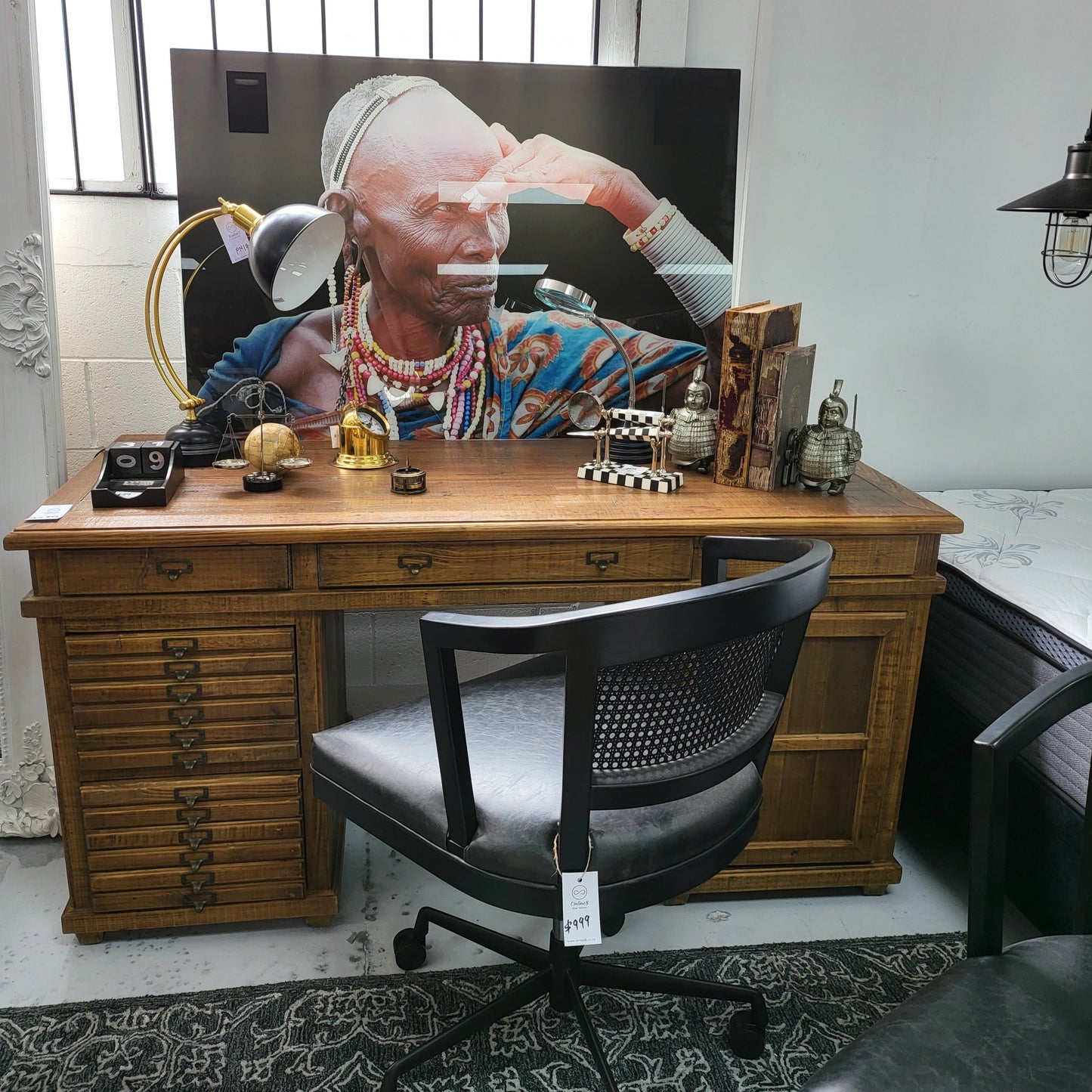 Online8 Pharmacy Reclaimed Fir Desk Desks