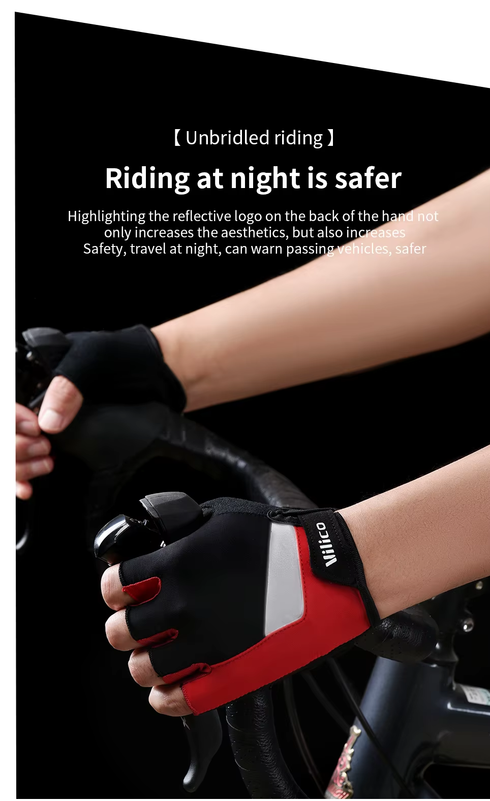 Half-Finger Cycling Gloves – Breathable Sun Protection TJ6268