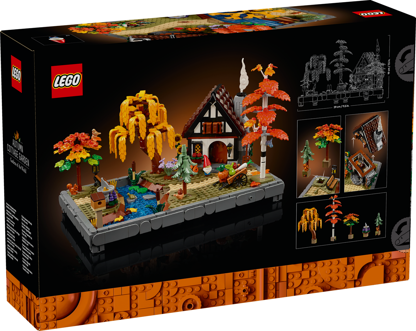 LEGO Icons: Autumn Cottage Garden (11372)