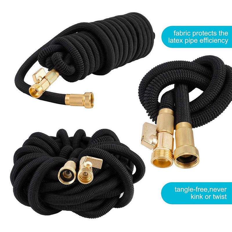 Expandable Flexible Garden Hose Spray Nozzle 100ft