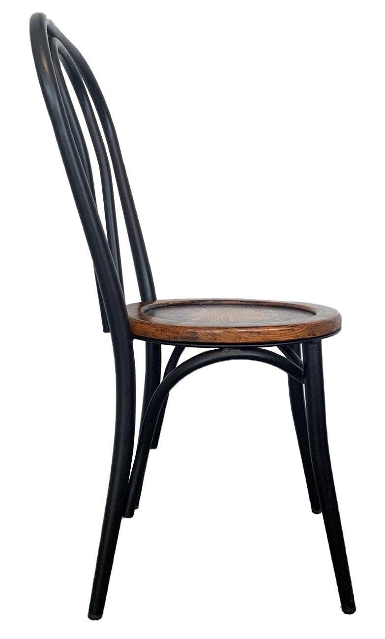 Online8 Bistro Dining Chair - Metal/Fir Dining Chair