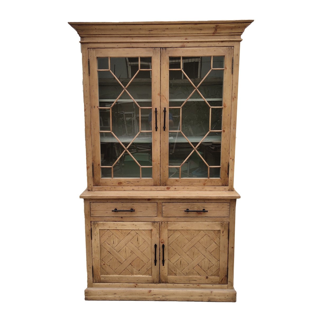 Online8 Lolo Display Cabinet | Hutch Dresser Display Cabinet