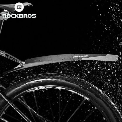 Bicycle Mudguard set Adjustable Rear and Front Fender for Mountain Bike