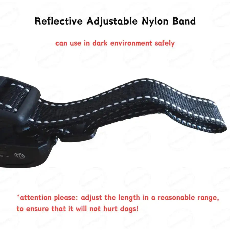 Dog Anti Barking Collar Beeping Chargeable Dog Training Device (Blue)