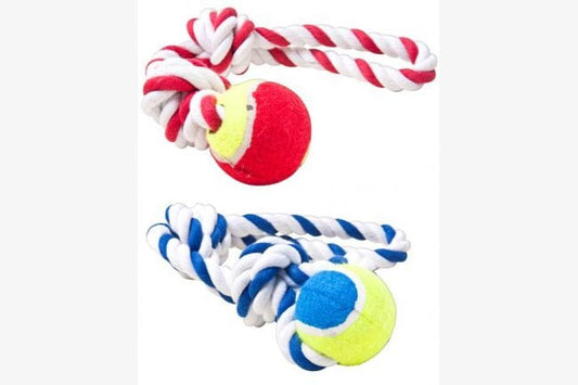 Dog toy - Rope with Ball at online8 furniture store Auckland