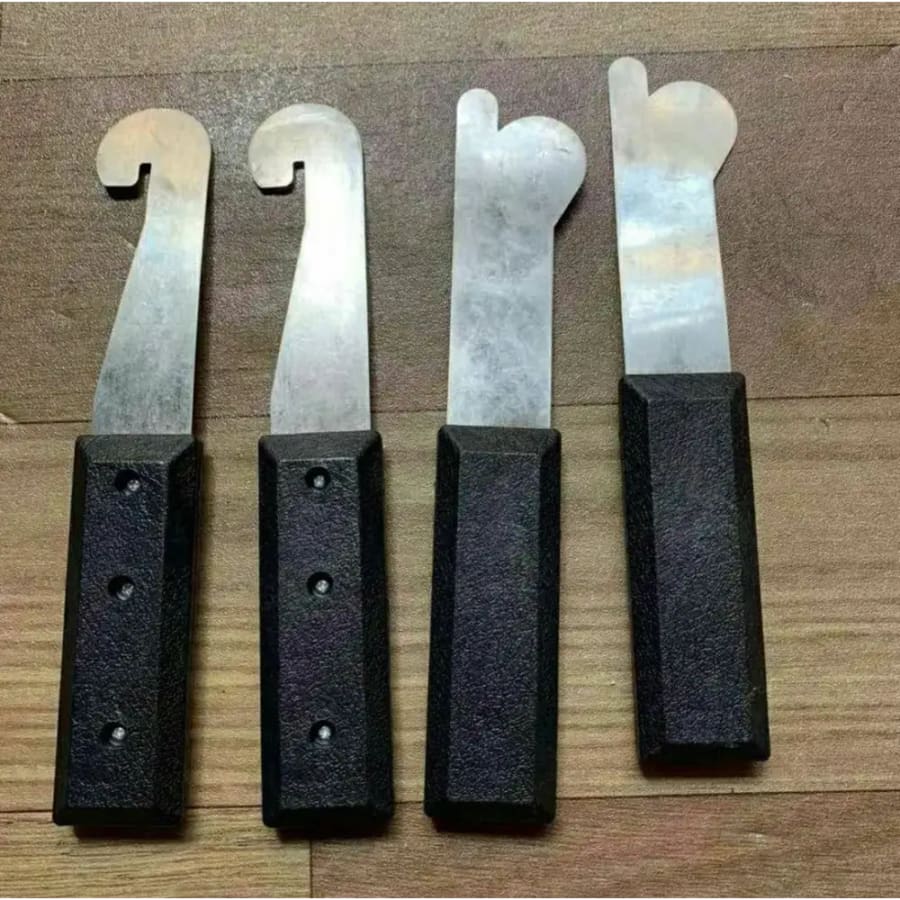 Door Opener Locksmith Tool - Stainless Steel (4 Piece)