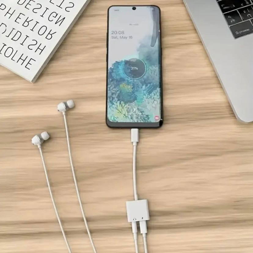 Double Lightning Y Cable Adapter