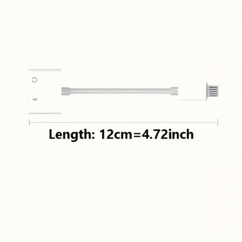 Double Lightning Y Cable Adapter