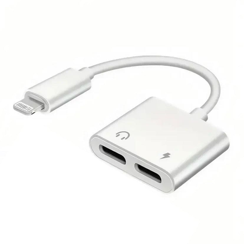 Double Lightning Y Cable Adapter
