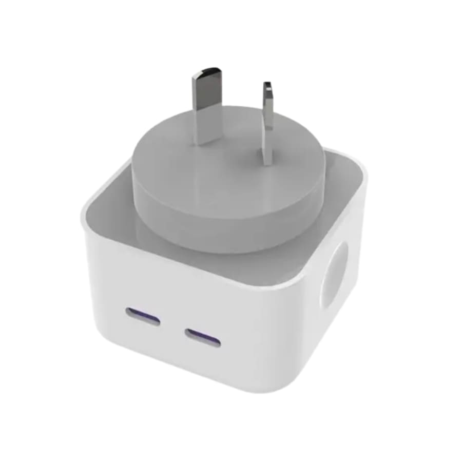 Double Type C Power Adapter Wall Plug (NZ / AUS)