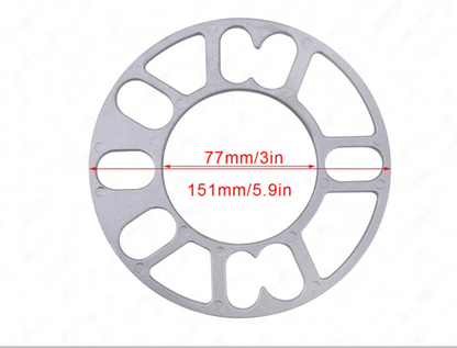 Wheel Spacers 10mm HUB CENTRIC SLIP ON SPACERS