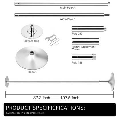 Dancing Pole Strip Dance Pole Spinning