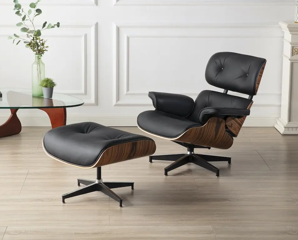 Replica Eames Chair with Ottoman Lounge Chair