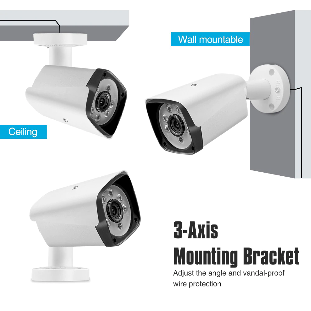 Security Camera System POE Camera CCTV