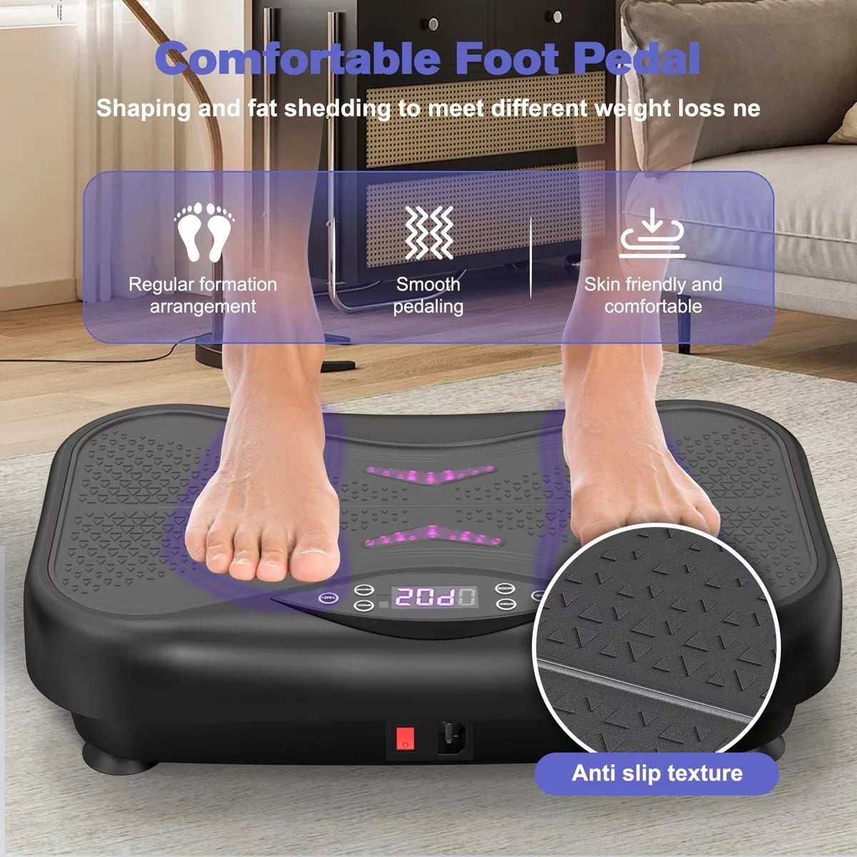 Vibration Plate Lymphatic Drainage Machine for Weight Loss