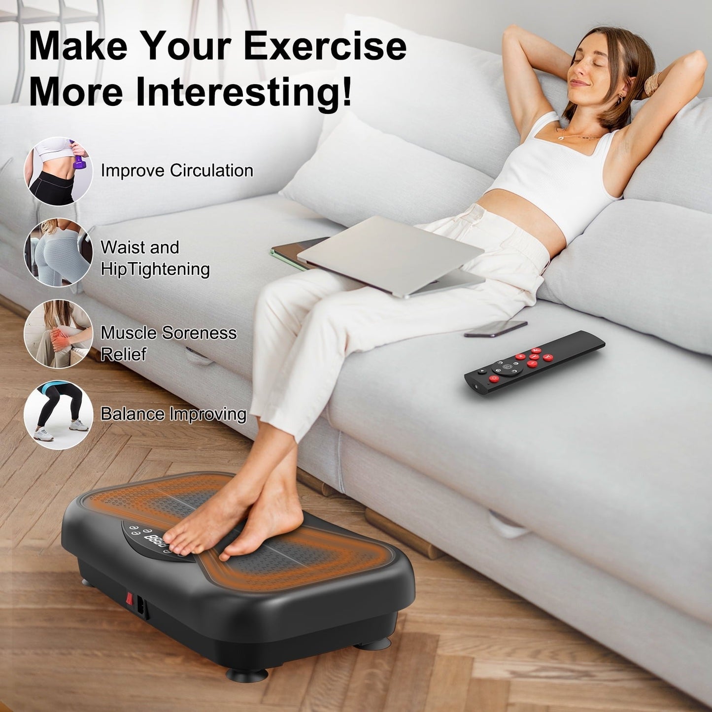 Vibration Plate Lymphatic Drainage Machine for Weight Loss