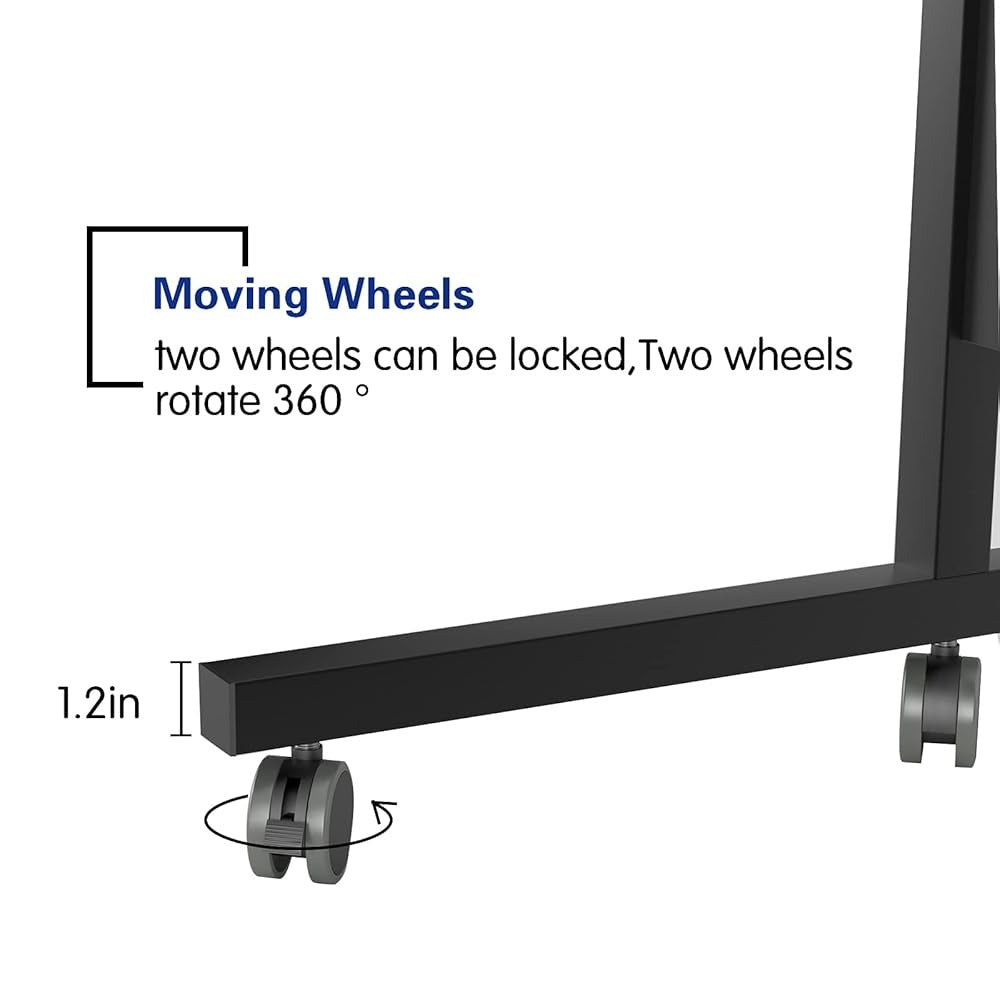Laptop Computer Table Bedside Computer Desk 80CM