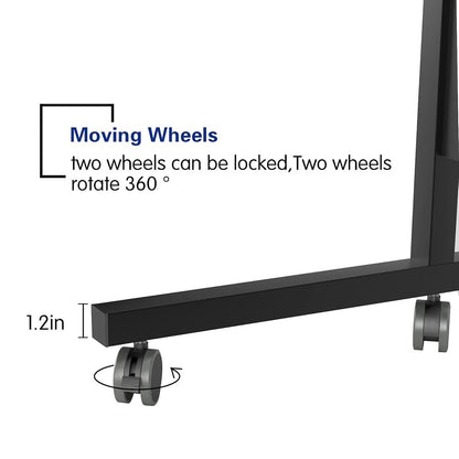 Laptop Computer Table Bedside Computer Desk 80CM